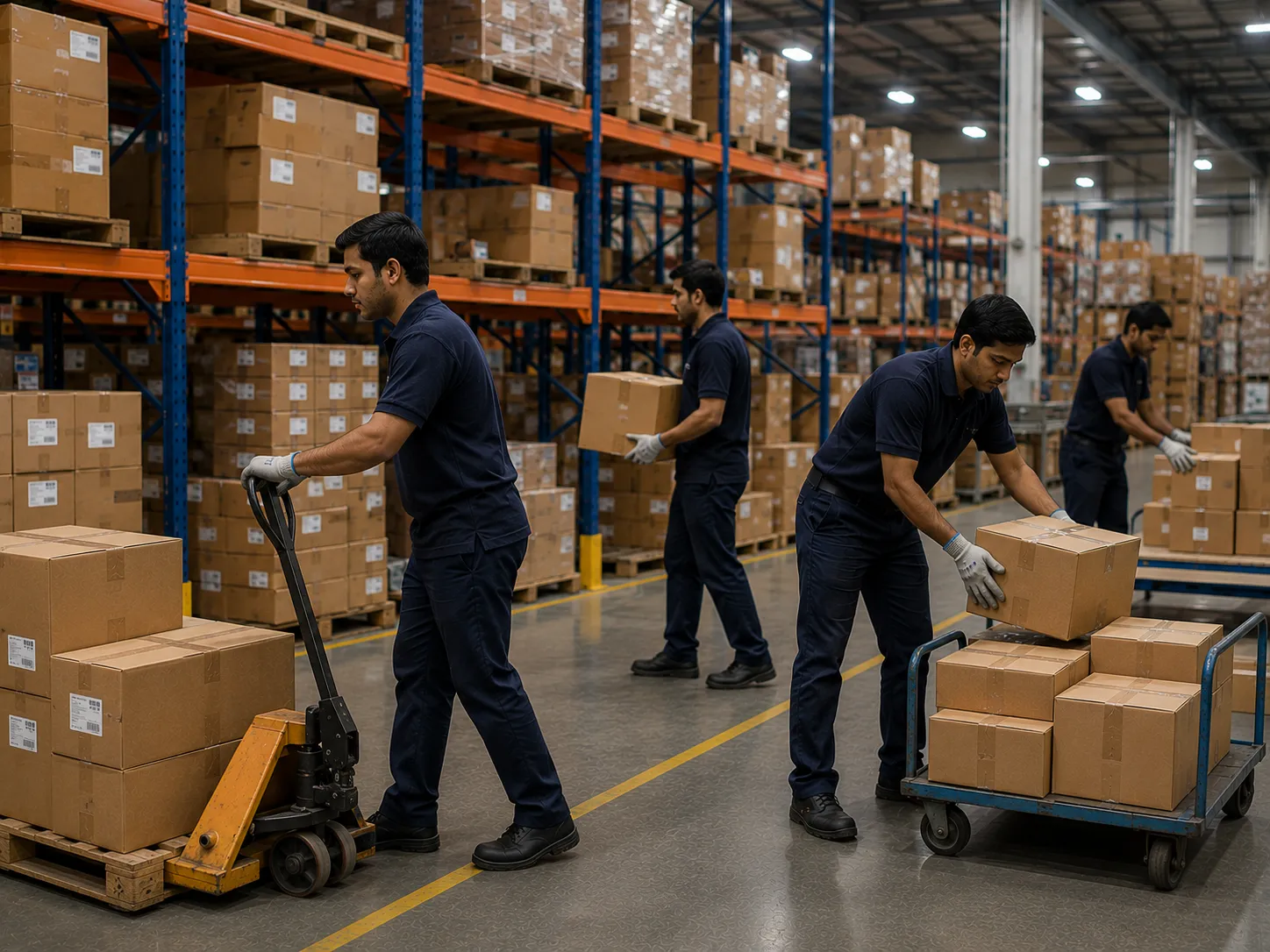 Warehouse management support — Nirvana Property Management, Bangalore