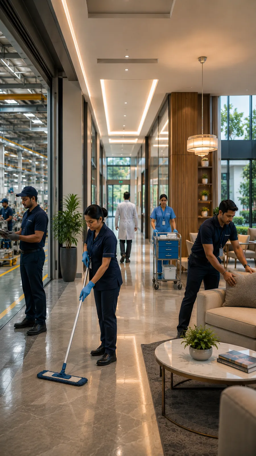 Facilities across different Bangalore sectors